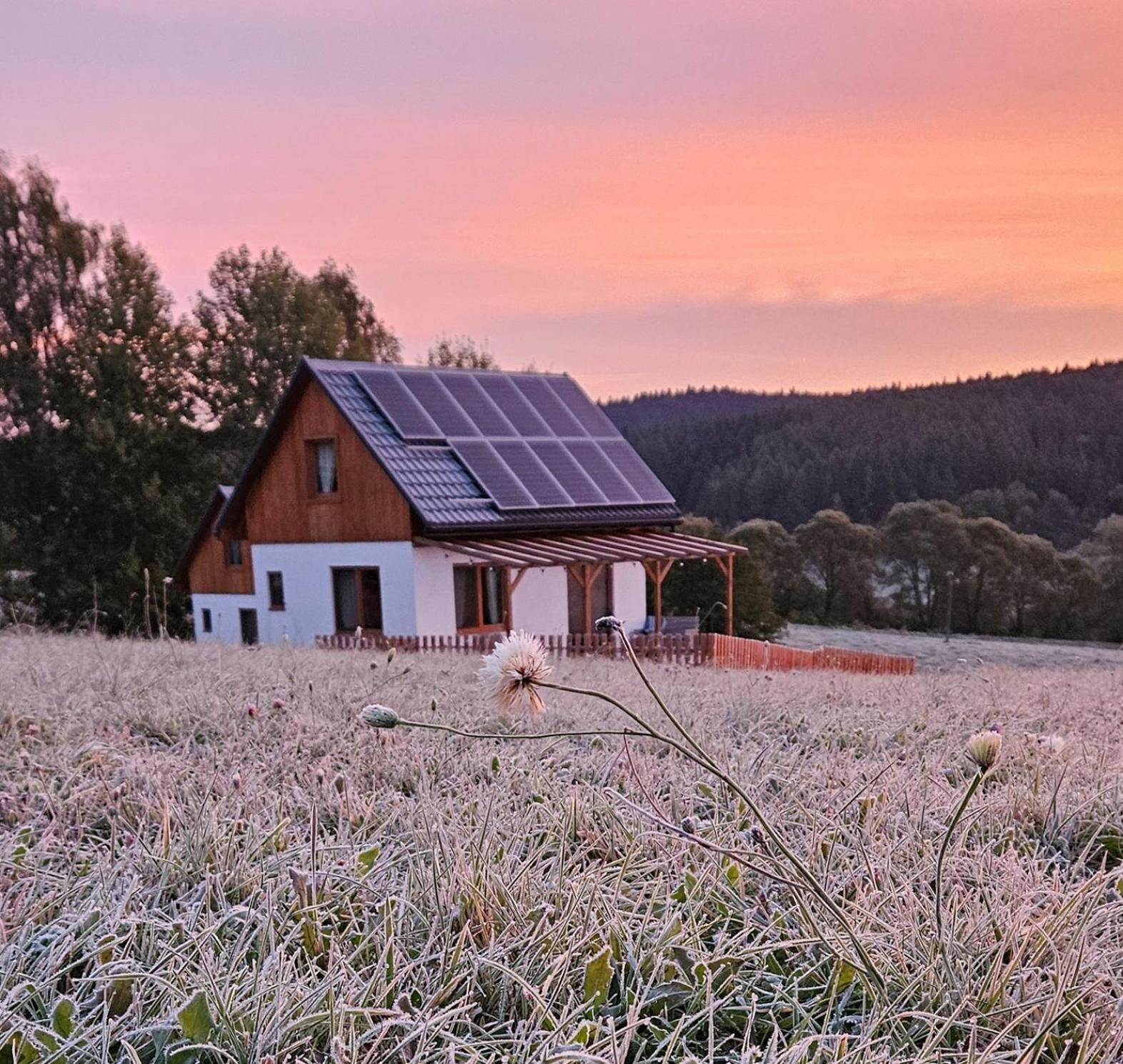 Pastelova Krova - Domki W Bieszczadach Ustrzyki Dolne Exterior foto