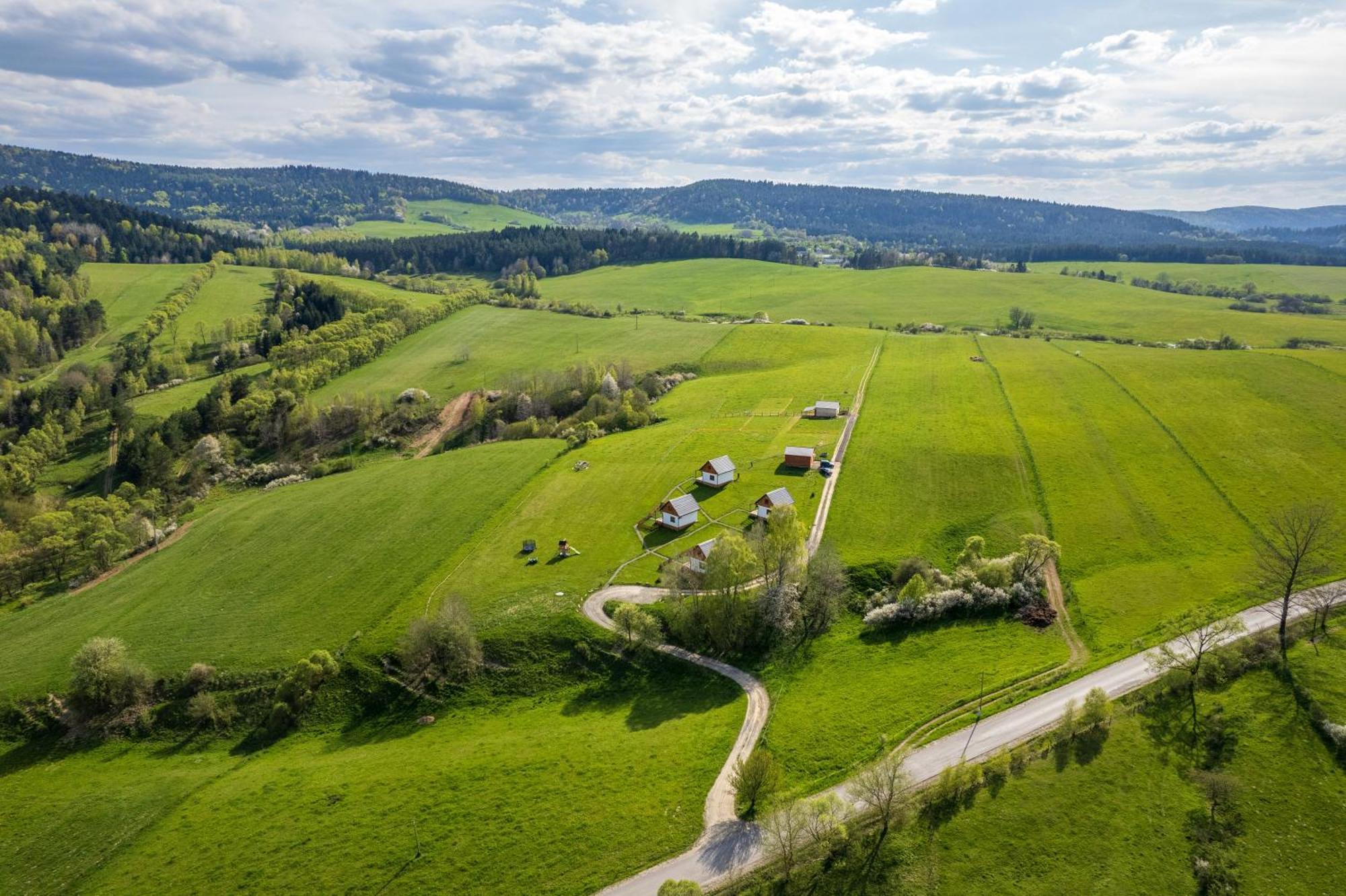Pastelova Krova - Domki W Bieszczadach Ustrzyki Dolne Exterior foto