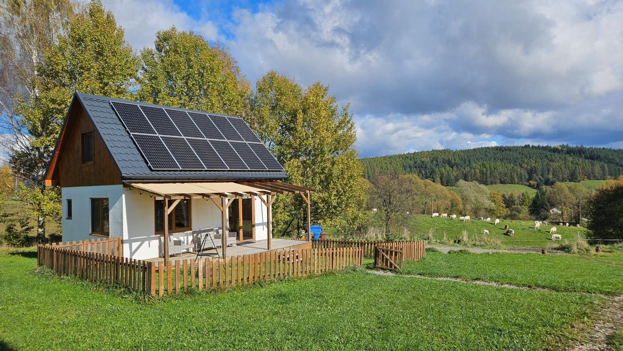 Pastelova Krova - Domki W Bieszczadach Ustrzyki Dolne Exterior foto